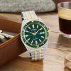Citizen AW1594-89X men's sport green dial watch