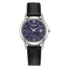 Citizen FE1087-01L classic blue dial leather strap watch