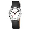 Mondaine A400.30351.12SBB Simply Elegant 36mm black strap watch