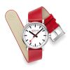 Mondaine MSE.35110.LCV Evo2 35mm red strap watch