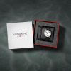 Mondaine MST.3401B.LBV.SET Stop2go 34mm white dial black strap watch