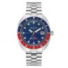Bulova 96B405 Oceanographer blue dial GMT bracelet watch
