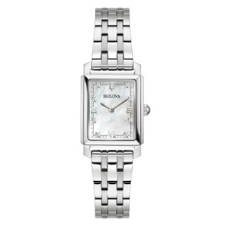 Bulova | Sutton Rectangular Bracelet Watch | 96P244